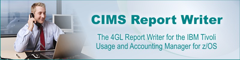 CIMS Report Writer. The 4GL Report Writer and File Format Utility for CIMS Mainframe.